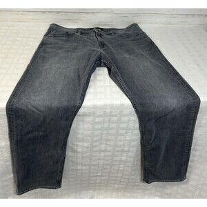 Revtown Sharp Reg. Fit Gray Jeans Mens Size 38 X 32 Decade Denim Stretch Pants